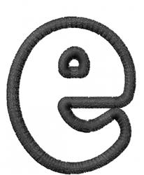 quick stitch open machine embroidery pattern - Bubble Open e perfect for Towels