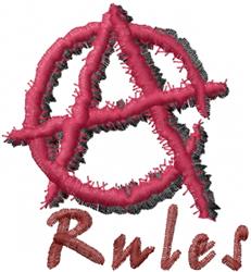 Rules - 4x4 rule beginner-friendly machine embroidery design for Jacket Patches