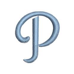 quick stitch executive machine embroidery pattern - Executive Blue P for patchwork quilt blocks