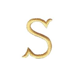 quick stitch napolean machine embroidery pattern - Napolean S for kitchen tea towels
