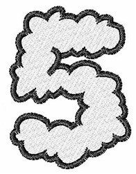 font beginner-friendly machine embroidery - Cloud Font 5 for Personalized Gifts