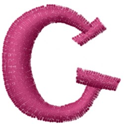 Dot Lowercase c - 4x4 lowercase quick stitch embroidery design for cute baby onesies