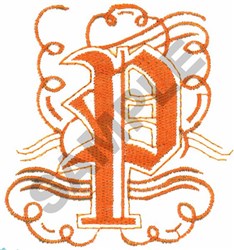 SCROLLED P DESIGN