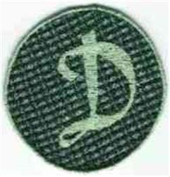 letter detailed machine embroidery - FSL Monogram Letter D for Promotional Items