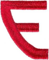 font quick stitch machine embroidery - Arts & Crafts Font E for cute baby onesies