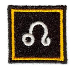 Leo - 4x4 leo beginner-friendly machine embroidery design for decorative pillow covers