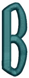 alphabet quick stitch machine embroidery - Monogram Alphabet - B for patchwork quilt blocks
