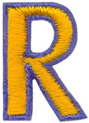 R is for Rabbit - 4x4 bunny rabbit quick stitch embroidery design for reusable tote bags