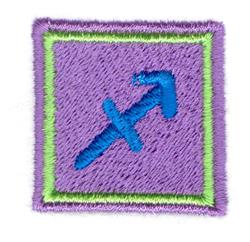 sagittariu beginner-friendly machine embroidery - Sagittarius for decorative pillow covers