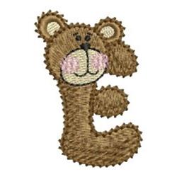 bear beginner-friendly machine digital embroidery - Bear E perfect for Nursery Decor