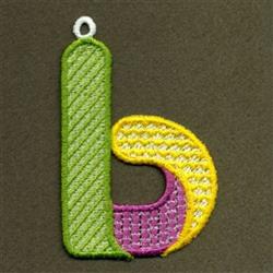 patchwork detailed machine embroidery - FSL Patchwork B perfect for reusable tote bags