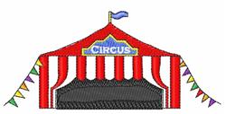 Circus Tent - 5x7 tent beginner-friendly embroidery design for Party Supplies