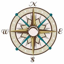 detailed compa machine digital embroidery pattern - Compass perfect for Kitchen Items