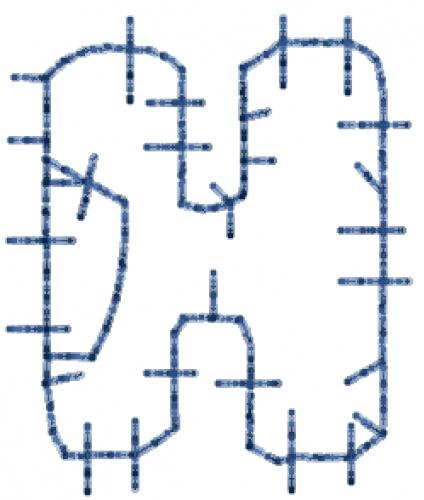 Patchwork Letter h Patchwork Letter h