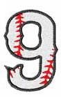 Baseball Number 9