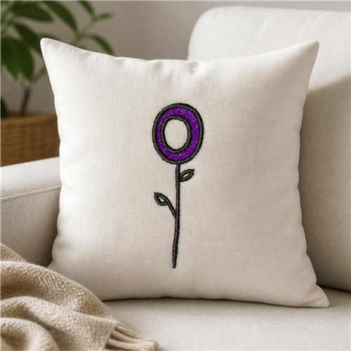 Flower Font O