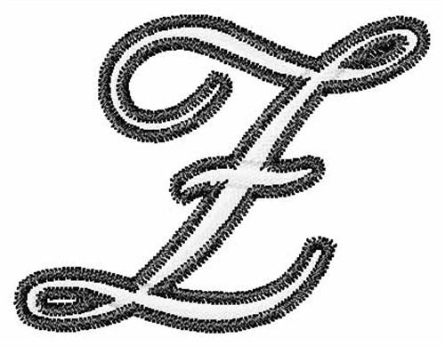 Cursive Upper Case Z Cursive Upper Case Z