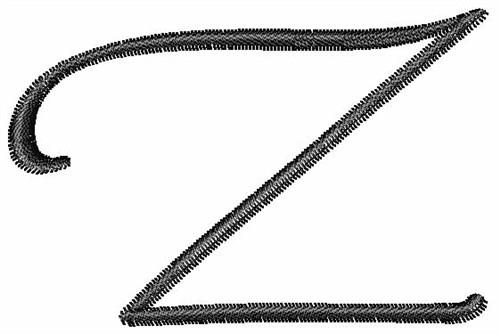 Cursive Upper Case Z Cursive Upper Case Z