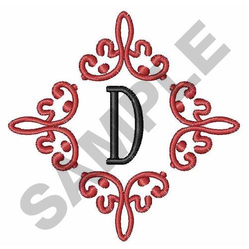 FANCY MONOGRAM D FANCY MONOGRAM D