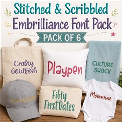 Font Pack - Chic Embroidery Creations