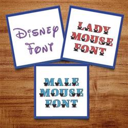 Magic Kingdom Fonts