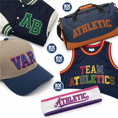 Athletic & Varsity Font Bundle