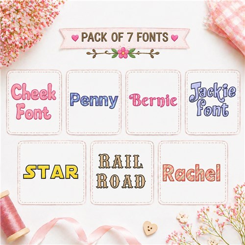 Rounded & Western Fonts