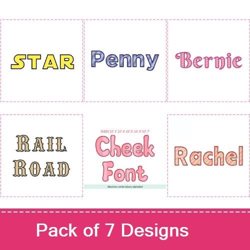 Rounded & Western Fonts