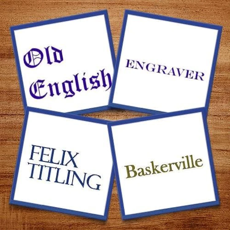 Classical Gothic Embroidery Font Bundle - Elegant Decorative & Serif Fonts (5 Fonts) - Home Format