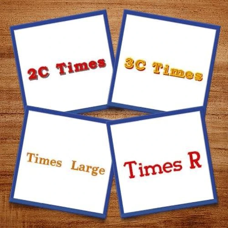 Times Fonts Embroidery Font Bundle - Classic Decorative Lettering Styles (4 Fonts) - Home Format, PES, DST & 9 formats