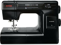 Janome HD3000 Black Machine