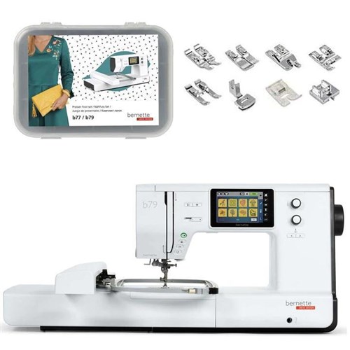Bernette b79 Sewing and Embroidery Machine 10x6