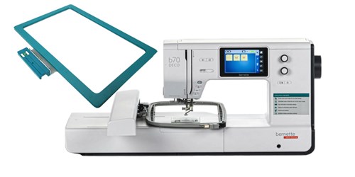 Bernette b70 DECO Embroidery Machine 10x6