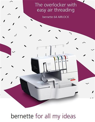 Bernette b64 AirLock Serger