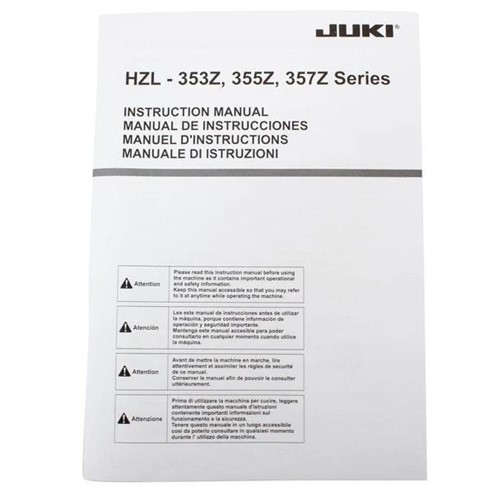 JUKI HZL-353ZR Sewing Machine