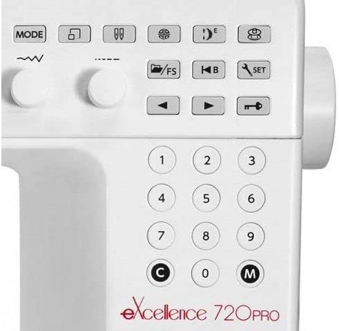 Elna eXcellence 720 PRO Sewing Machine