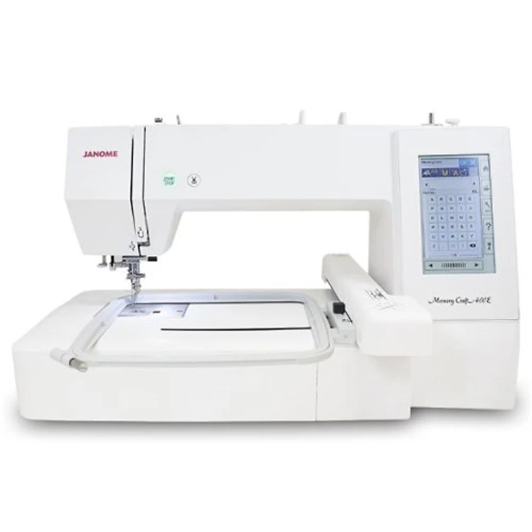 Janome Memory Craft 400e Embroidery Machine