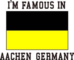 Aachen, Germany Flag