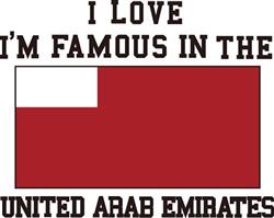 Abu Dhabi, UAE Flag