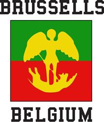 Brussels Belgium Flag