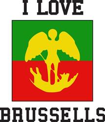 Brussels Belgium Flag