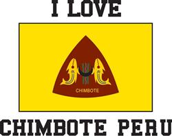 Chimbote, Peru Flag