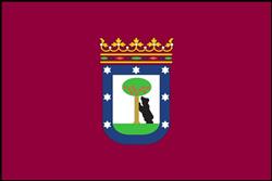 Madrid Spain Flag