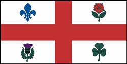 Montreal Quebec Flag