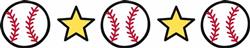 Baseball Star Border
