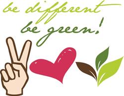 Be Different Be Green