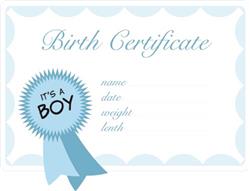 Birth Certificate