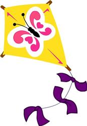 Butterfly Pattern Kite
