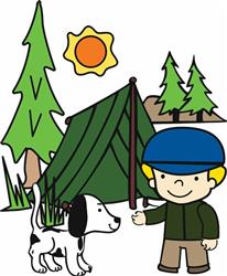 Camping Boy