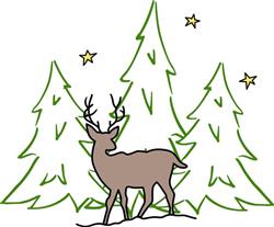 Deer Scene
